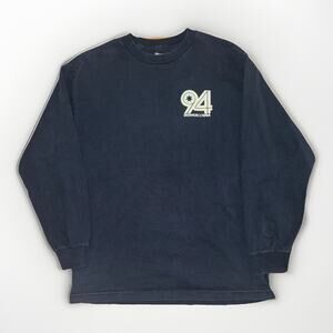 Vintage DC Shoes 94 Long Sleeve Shirt L Blue Men’s Medium 20x26 Skate